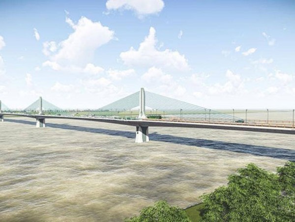 Đề xuất diện mạo cầu Trần Hưng Đạo nối quận Hoàn Kiếm và Long Biên