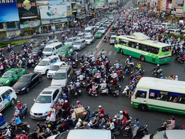 TP Hồ Chí Minh sẽ thu phí ô tô vào trung tâm thành phố giai đoạn 2021 - 2025