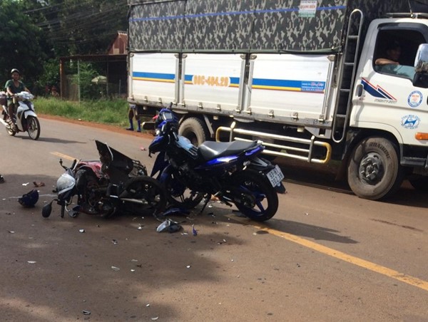 2 vụ xe máy đấu đầu khiến 4 người tử vong