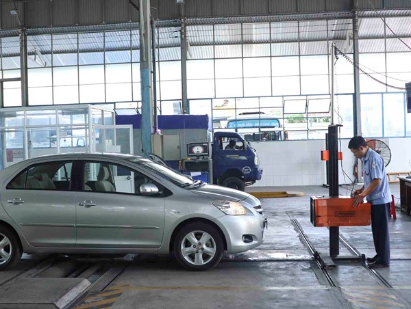 Tổng kiểm tra trung tâm đăng kiểm toàn quốc