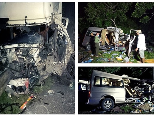 Danh tính 8 người tử vong trong vụ tai nạn giao thông tại Bình Thuận