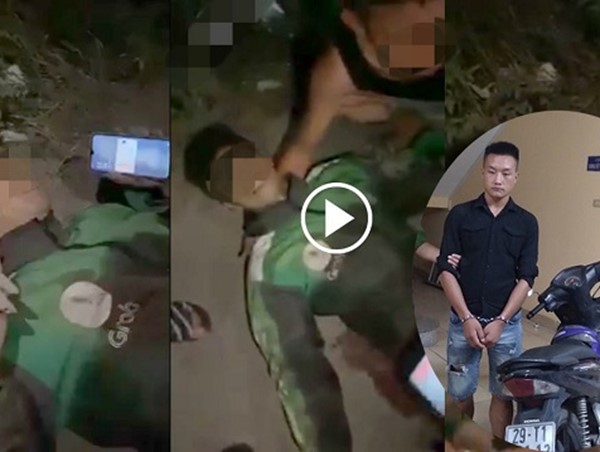 Bắt nghi can đâm tài xế GrabBike ở Gia Lâm, đang truy vết kẻ đồng phạm