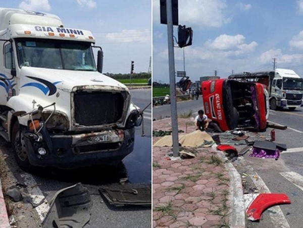 Tai nạn giao thông mới nhất hôm nay 26/7: Lật xe khách,13 người chết ở Quảng Bình