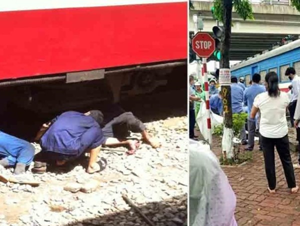 Hà Nội: Tàu hỏa tông tử vong người đàn ông đi bộ