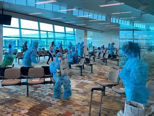 Đưa hơn 240 công dân Việt Nam từ Singapore về nước