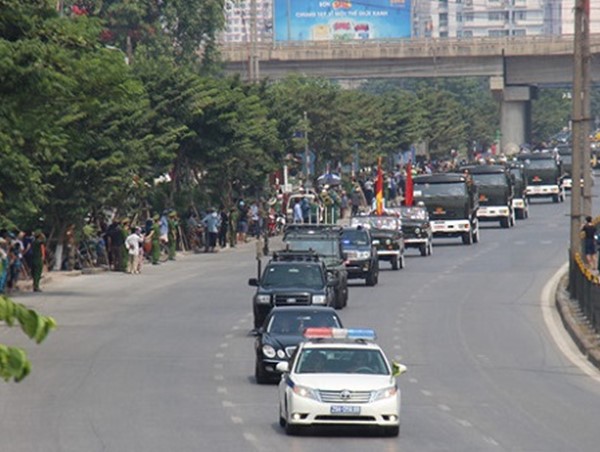 Hà Nội: Phân luồng giao thông phục vụ Lễ Quốc tang nguyên Tổng Bí thư Lê Khả Phiêu