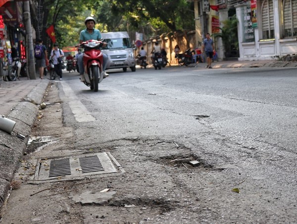 Hà Nội chi 14 tỷ đồng sửa chữa, chỉnh trang đường Thụy Khuê