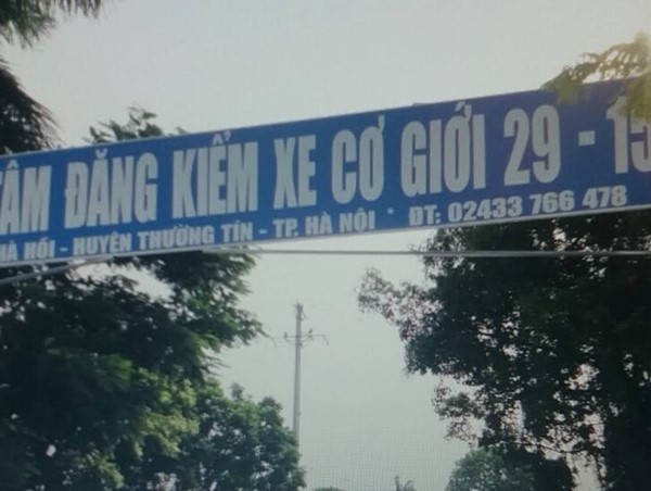 Hà Nội: Trung tâm đăng kiểm bị đình chỉ hoạt động vì chậm nộp lại phí sử dụng đường bộ