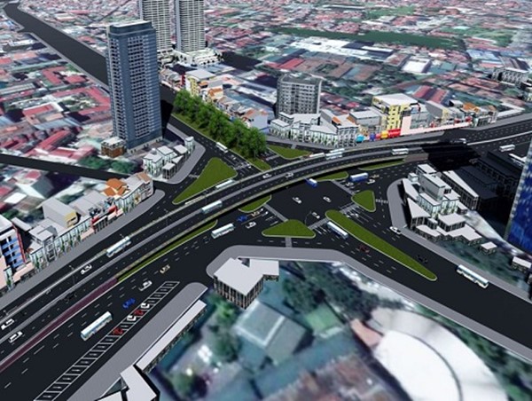 Cận cảnh thiết kế 2 cầu vượt Láng Hạ, Nguyễn Chí Thanh trên đường Vành đai 1