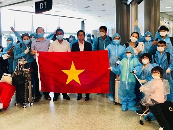 Đưa gần 350 công dân Việt Nam từ Hoa Kỳ về nước