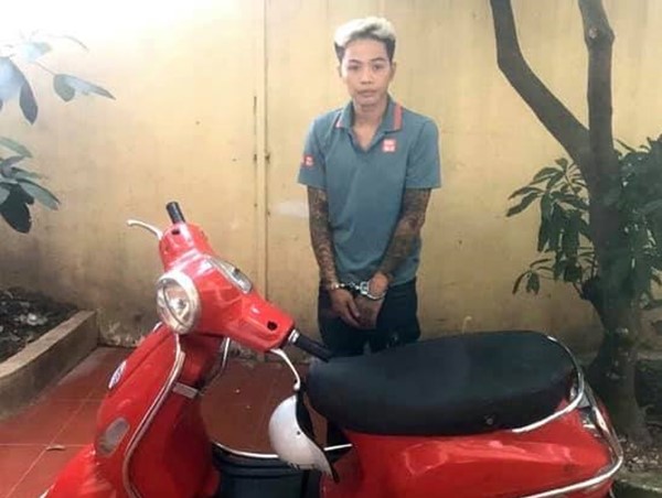 Bắt đối tượng đột nhập phòng trọ trộm cắp xe máy