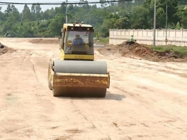 Ba Vì đẩy nhanh tiến độ đường nối QL32 – Nghĩa trang Yên Kỳ - Hồ Suối Hai