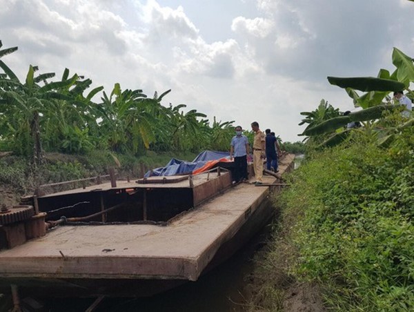 Trộm tàu thủy 180 tấn từ Thái Bình mang về Hải Dương phá dỡ