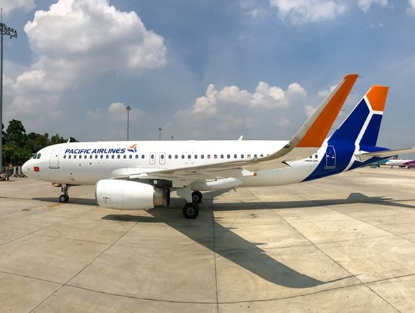 Pacific Airlines chính thức ra mắt máy bay sơn thương hiệu mới