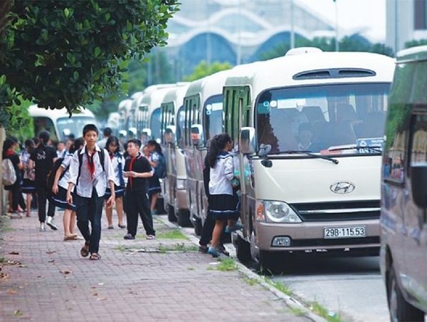 Hà Nội: Yêu cầu tăng cường quản lý hoạt động vận chuyển, đưa đón học sinh