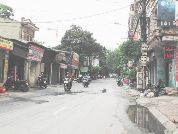 Cải tạo, mở rộng tuyến phố Nguyễn Tuân