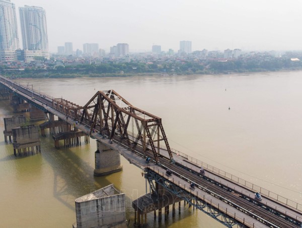 [Ảnh] Cầu Long Biên - chứng nhân lịch sử của Thủ đô Hà Nội