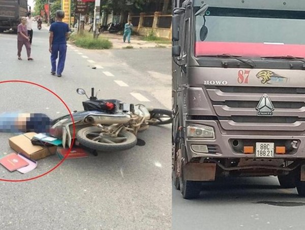 Va chạm xe tải Howo, người đàn ông đi xe máy tử vong