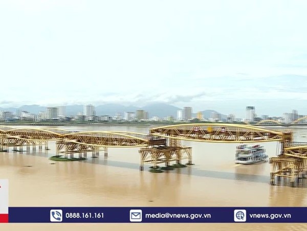 Độc đáo cầu nâng nhịp tại Đà Nẵng