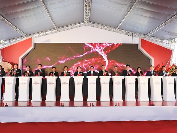 Quảng Ninh động thổ dự án Tổ hợp công nghiệp phụ trợ ô tô Thành Công