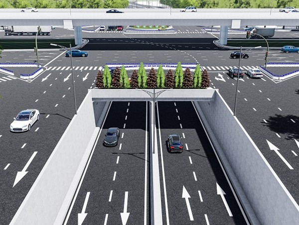 Hé lộ nhà thầu thi công xây dựng hầm chui Lê Văn Lương - Vành đai 3