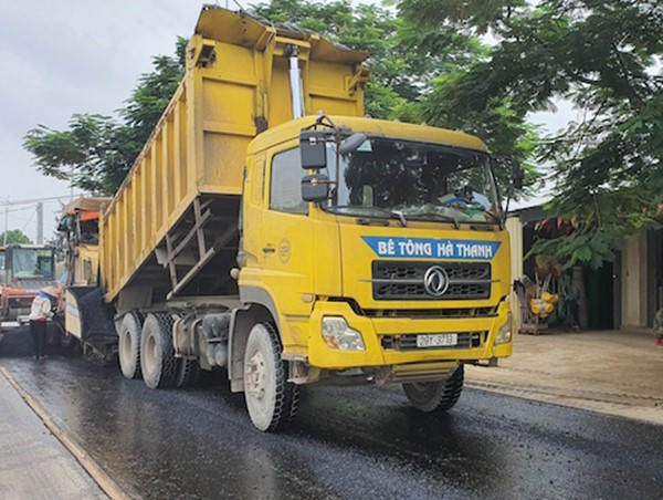 Dự án đường Tản Lĩnh - Yên Bài băng băng về đích