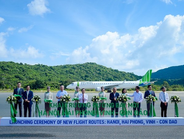 Khai trương 3 đường bay thẳng tới Côn Đảo