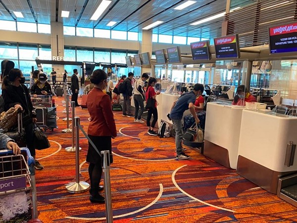 Đưa hơn 230 công dân Việt Nam từ Singapore về nước