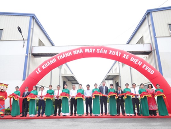 Sơn Hà khánh thành nhà máy sản xuất xe điện EVgo tại Bắc Ninh