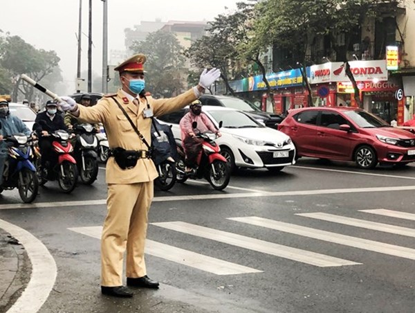Tăng cường đảm bảo trật tự, an toàn giao thông, vệ sinh môi trường phục vụ Đại hội Đảng bộ TP Hà Nội