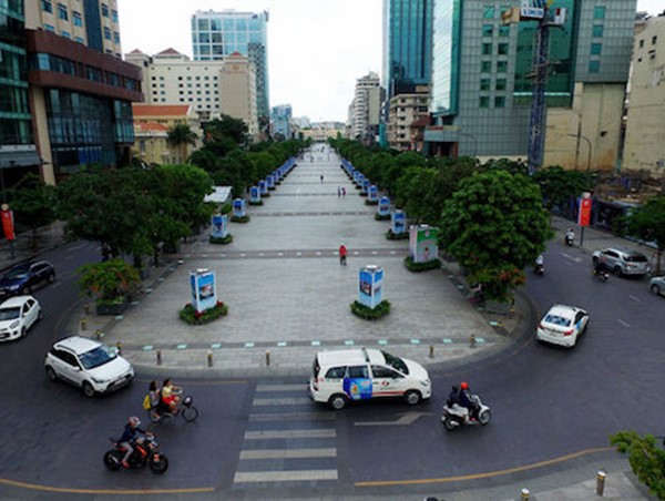 TP Hồ Chí  Minh: Điều chỉnh giao thông đường Nguyễn Huệ từ ngày 12 và 14/10