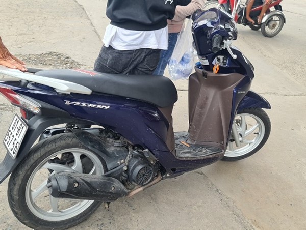 Lên facebook rao bán xe trộm, bị tạm giữ để điều tra