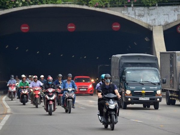 TP Hồ Chí Minh: Cấm xe qua hầm Thủ Thiêm theo giờ trong ngày 24 và 25/10