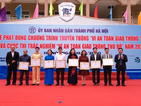 Thể lệ cuộc thi trắc nghiệm Vì An toàn giao thông Thủ đô trên Internet năm 2020