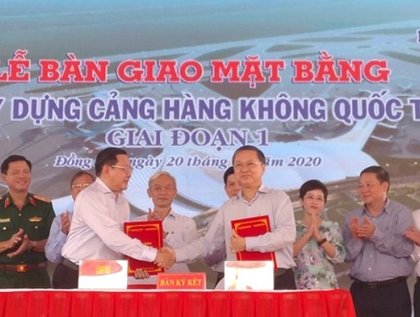 Đồng Nai bàn giao 1.800ha đất thi công sân bay quốc tế Long Thành giai đoạn I