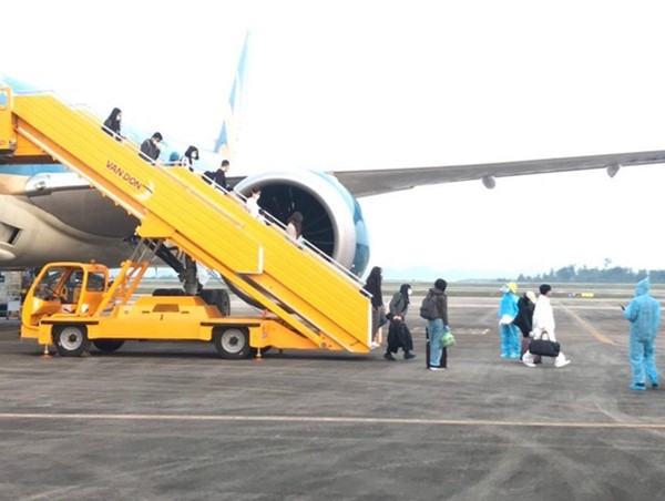 Đưa công dân về nước theo hình thức tự chi trả trọn gói: Dự kiến có 33 chuyến/tuần