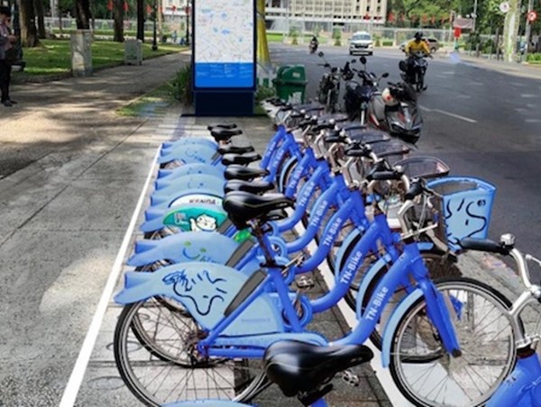 TP Hồ Chí Minh: Thí điểm xe đạp công cộng giá 10.000 đồng/giờ