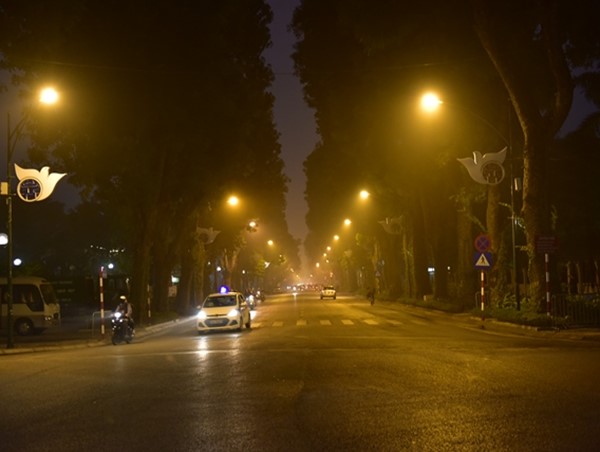 Những thay đổi trong hệ thống chiếu sáng của Thủ đô