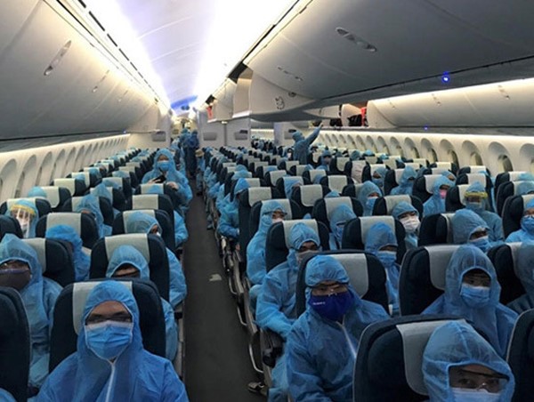 Đưa gần 280 công dân Việt Nam từ châu Âu về nước