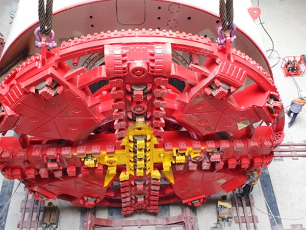 Lắp ráp xong máy TBM, sẵn sàng đào hầm đường sắt Nhổn - ga Hà Nội