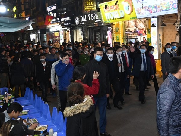 Khai trương không gian đi bộ phía Nam khu phố cổ kết nối phía Bắc khu vực hồ Hoàn Kiếm