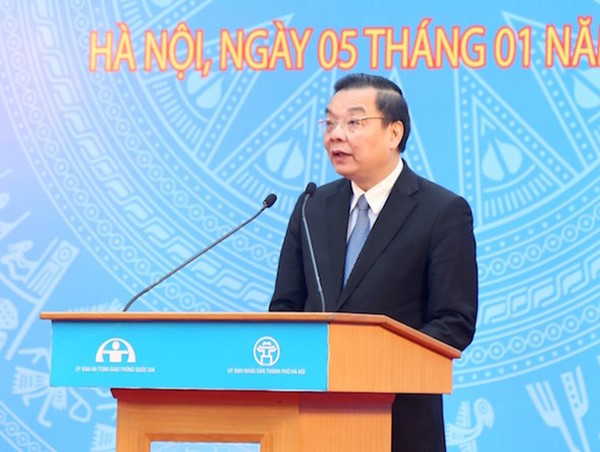 Chủ tịch UBND TP Hà Nội Chu Ngọc Anh: Triển khai quyết liệt nhiệm vụ đảm bảo trật tự, an toàn giao thông