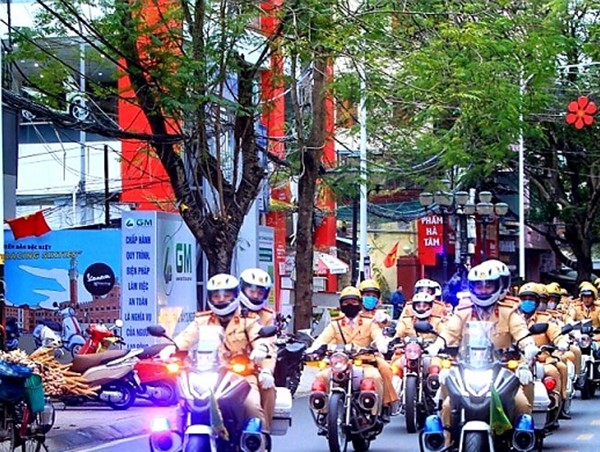 Hải Phòng phát động ra quân năm An toàn giao thông 2021