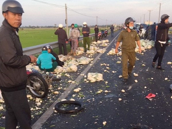 Tai nạn giao thông kinh hoàng trên tuyến tránh quốc lộ 91