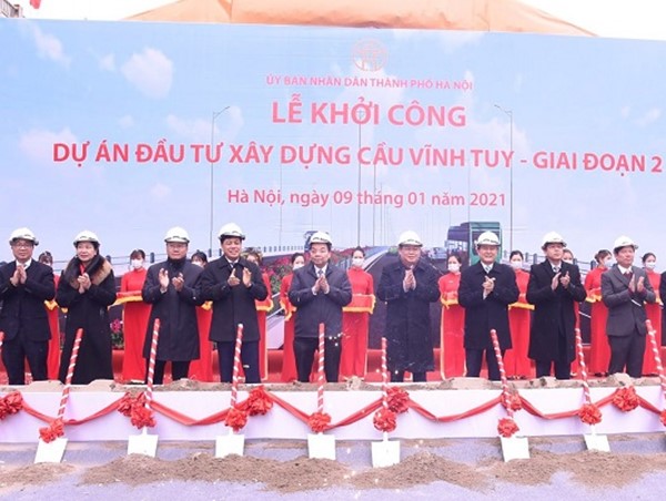 Khánh thành và khởi công các dự án giao thông quan trọng của Thủ đô: Hoàn thiện hạ tầng giao thông, giảm ùn tắc