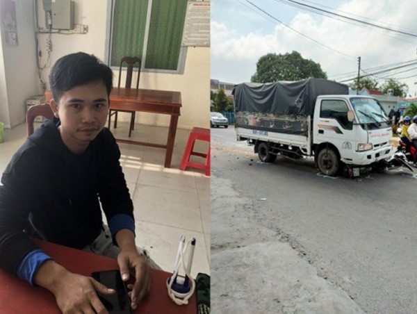 Tạm giữ hình sự tài xế xe tải ngủ gật đâm 5 học sinh thương vong