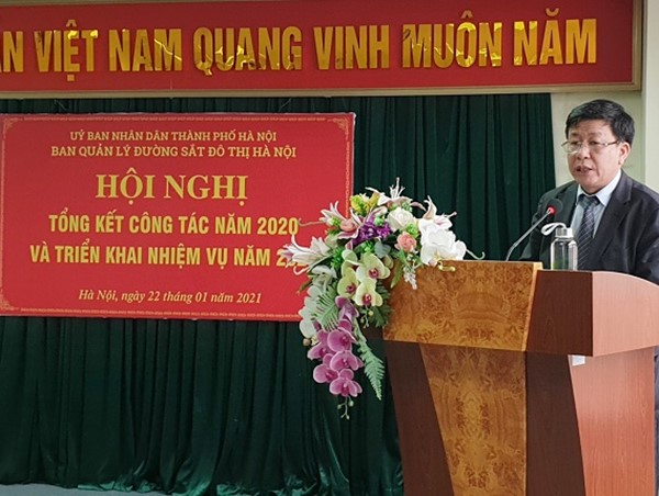 Ban quản lý Đường sắt đô thị Hà Nội tích cực triển khai hoàn thành các dự án trong năm 2021