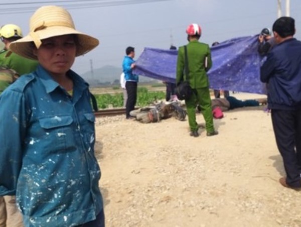 Va chạm với tàu hỏa, người đàn ông tử vong tại chỗ