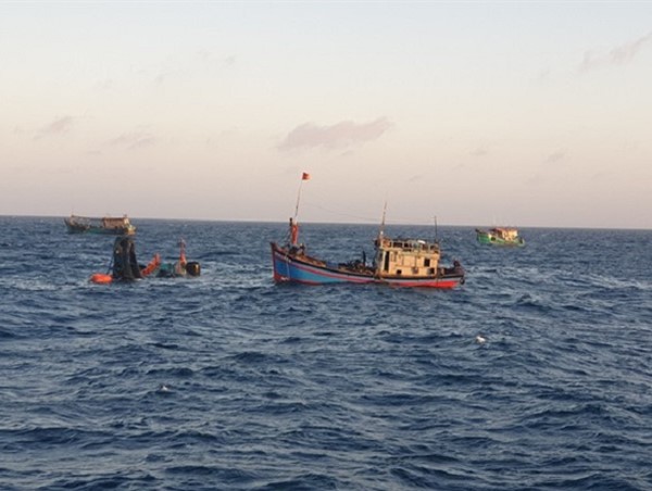 Bà Rịa - Vũng Tàu: Tìm thấy 1 thi thể ngư dân bị chìm trên biển