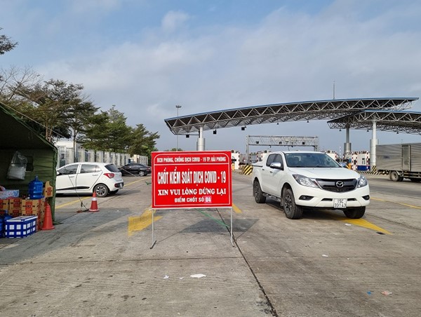 Kiểm soát tất cả các công dân ra và vào Hải Phòng từ trưa 6/2